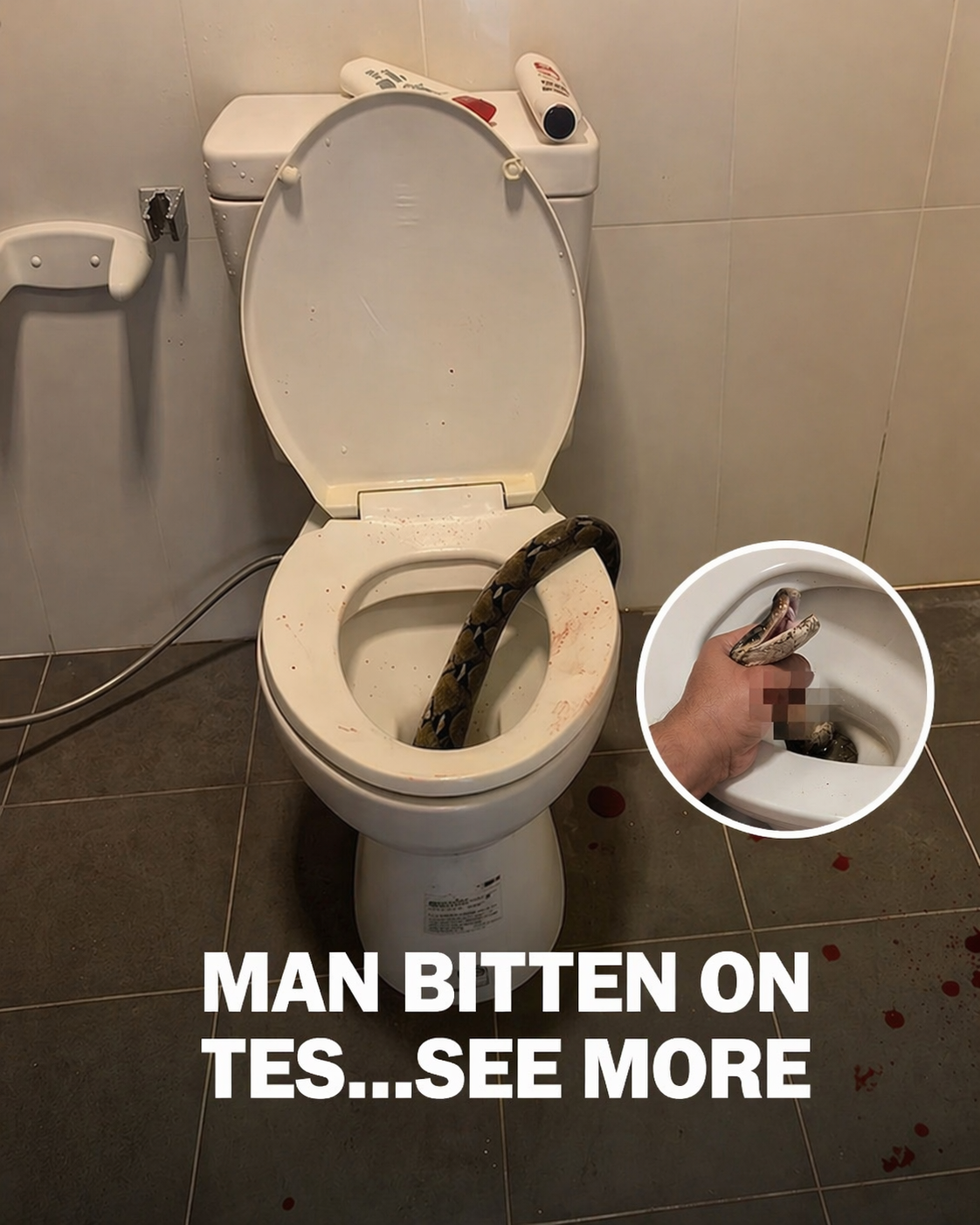 MAN BITTEN ON TES…SEE MORE