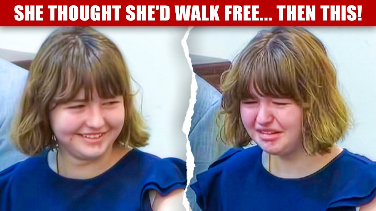 Teen Smiles in Court, Thinks She’s Going Home — Then the Video Plays