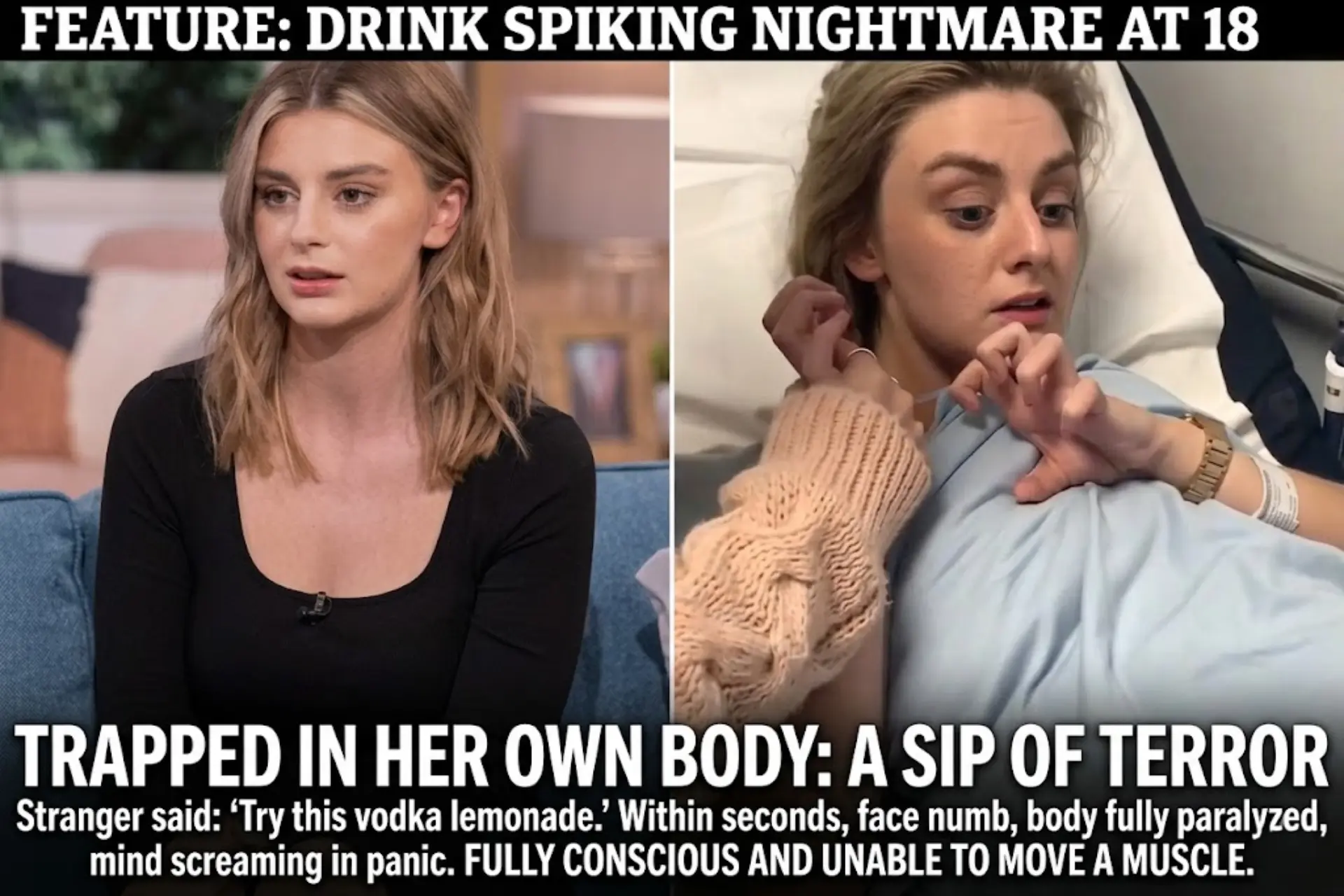 Teen Millie Taplin Paralyzed After Drink Spiking at Nightclub