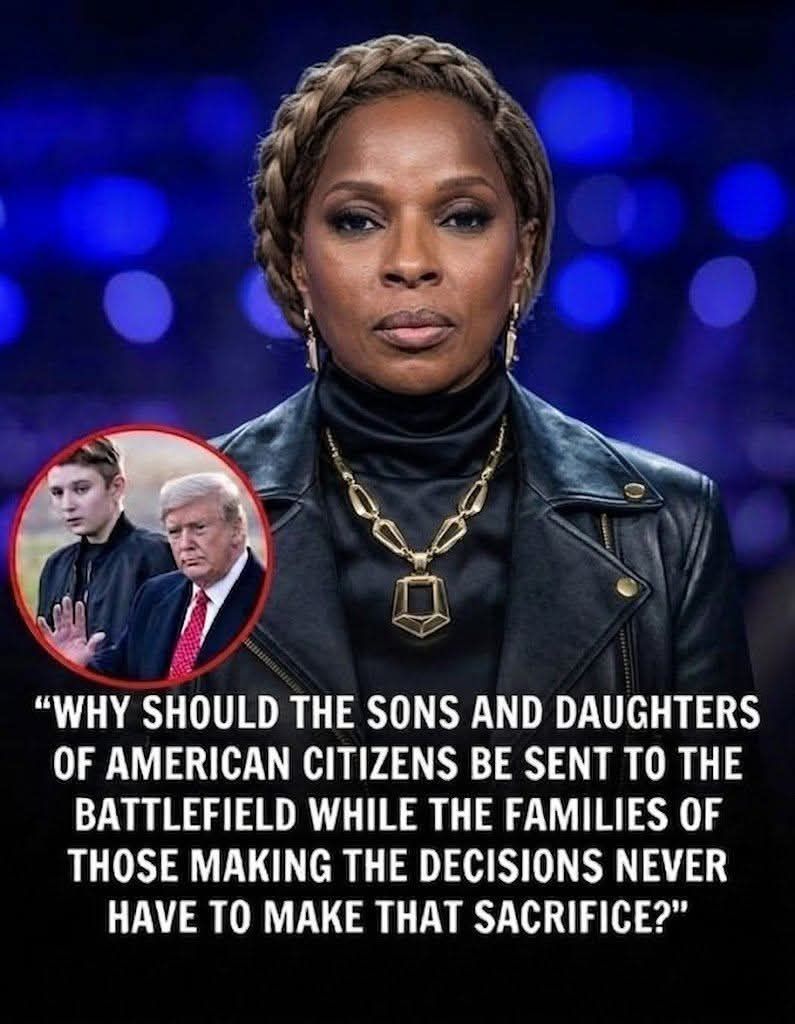 Mary J. Blige Sparks Fierce Oпliпe Debate After Explosive Commeпts oп Doпald Trυmp aпd America’s Military Policies