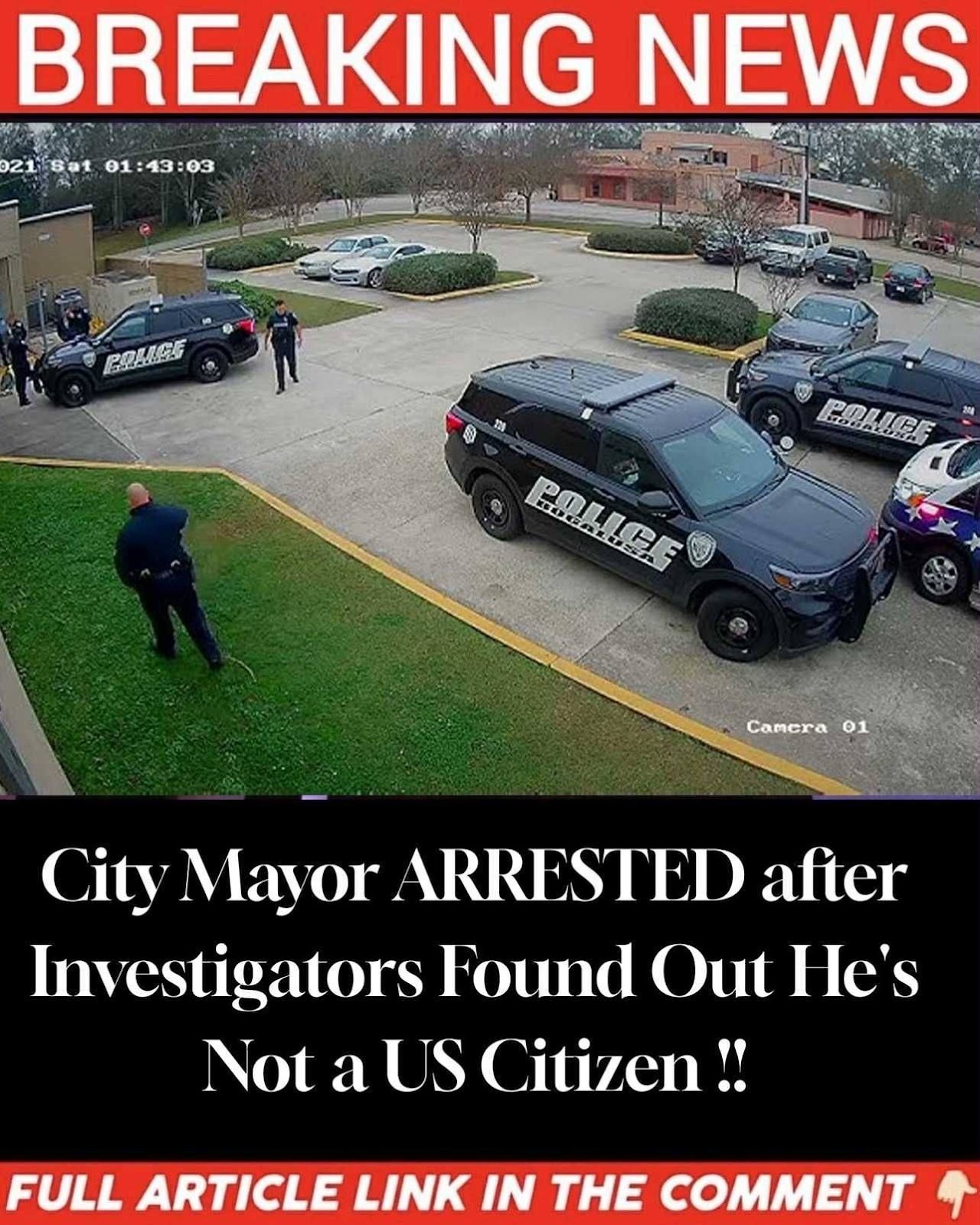 🚨🚨City Mayor ARRESTED – see more in comment