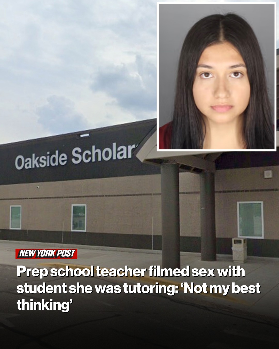Prep school teacher filmed sex with student she was tutoring: ‘Not my best thinking’