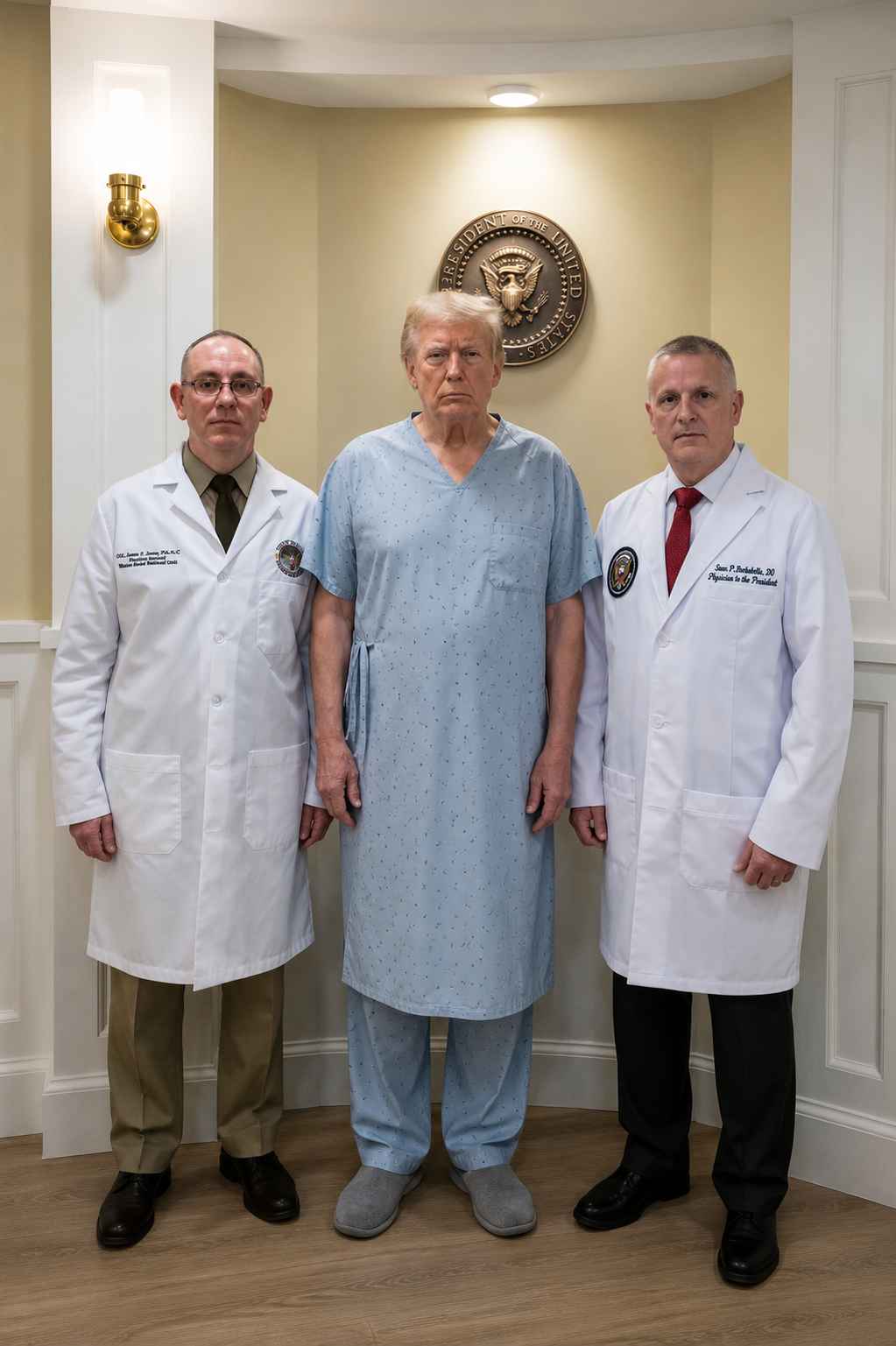 Trump Heads Back to Walter Reed AGAIN — Social Media Explodes With Dem…see more